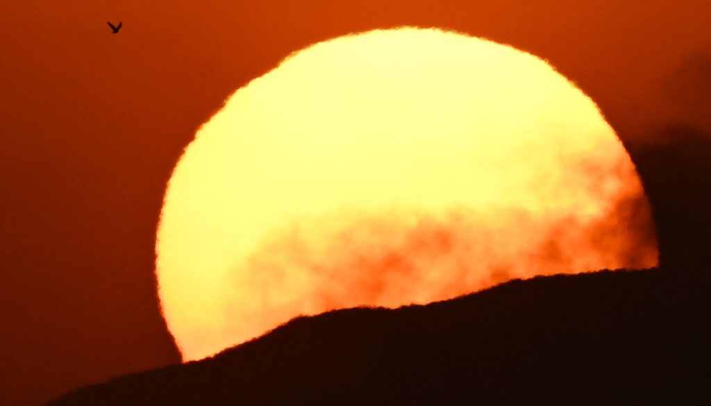 Condições climáticas extremas afetam a saúde e o bem-estar (Crédito: PATRICK T. FALLON/AFP via Getty Images)